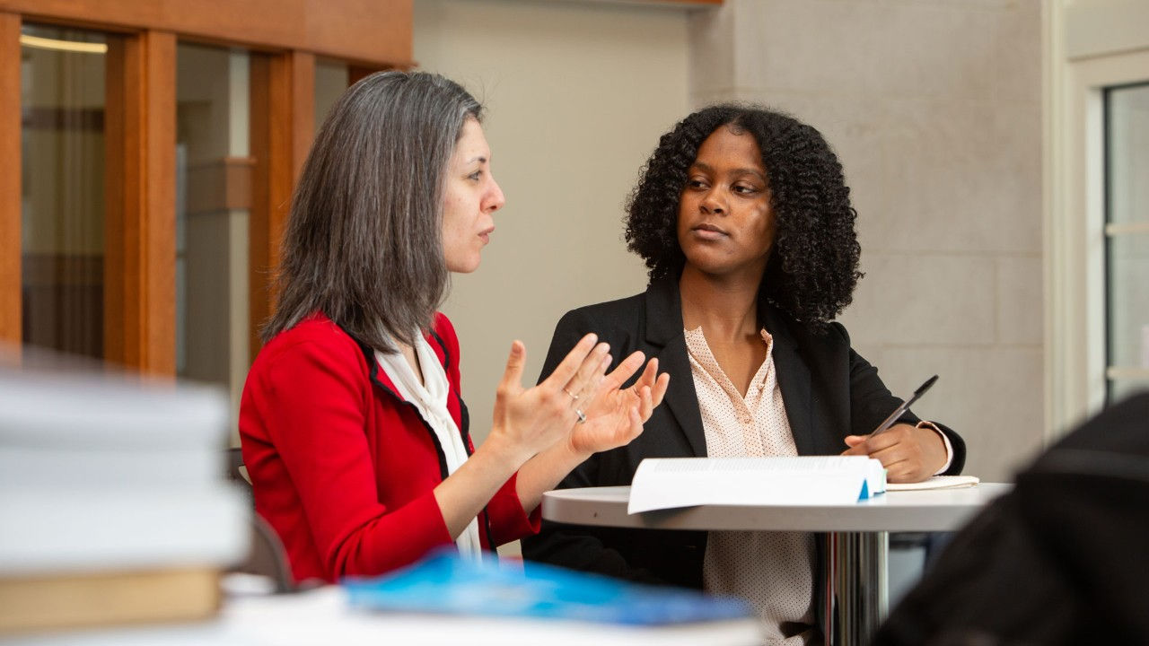Two Women in Research